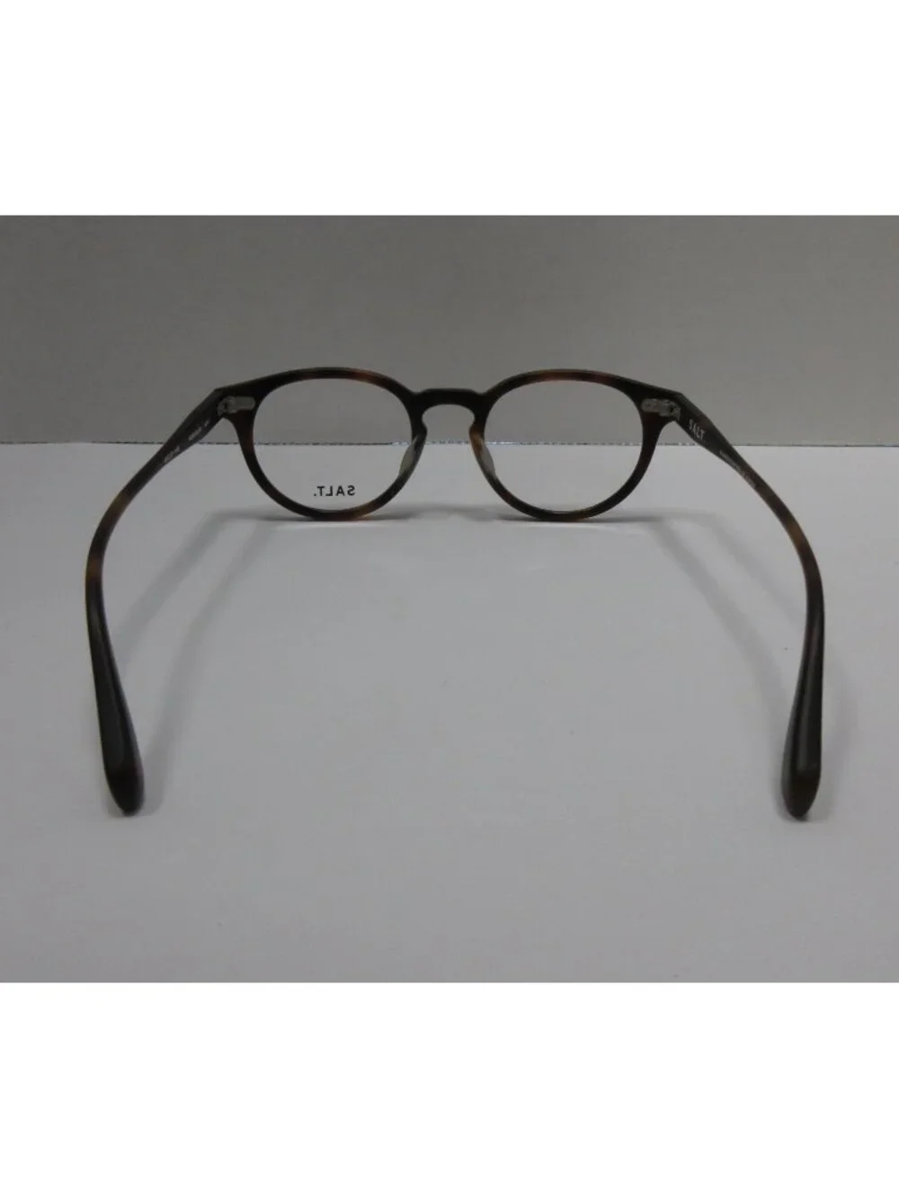 SALT Eyeglasses Newhouse MBW Tortoise Walnut Round Japan 48-21-148 NEW